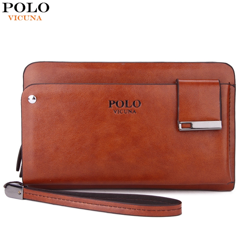 leather men clutch