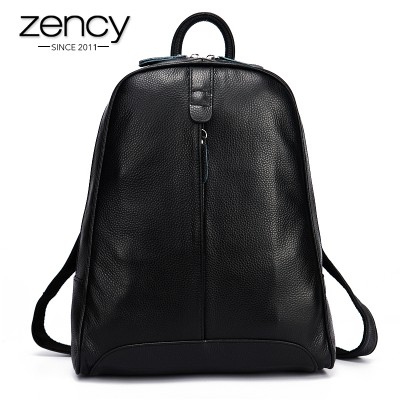 Vintage Genuine Leather Backpack Fashion England Style School Backpack ...
