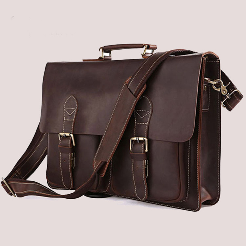 stylish leather laptop bags