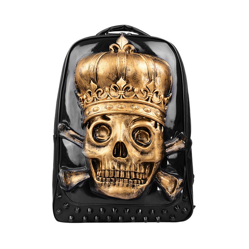 skull bookbag