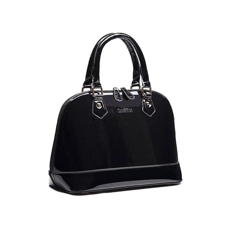 black patent leather handbags designer