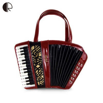 Fashion Unique Vintage  Accordion Shaped Purse and Handbags with Chain Strap  Unique Exotic Womens Personality Handbags Shoulder Crossbody Bags