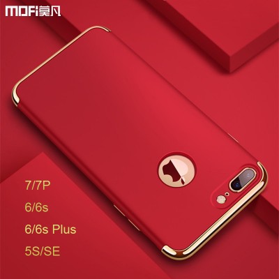 Phone Cases For iphone MOFi For iphone 5s case for iphone 7 plus case Red for iphone 7 case SE cover for iphone 6s plus cover capa coque funda luxury 