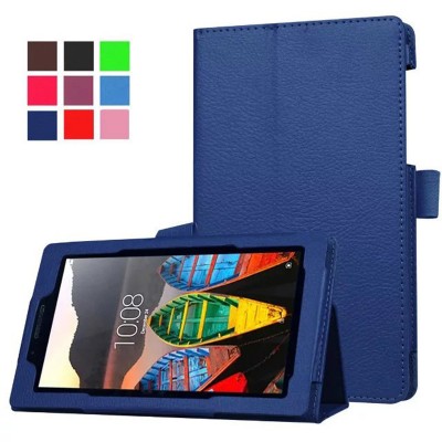 Magnet Lichi Pu leather case cover For Lenovo Tab 3 7 essential tab 3 710F 710I  tablet funda cases for lenovo 710f