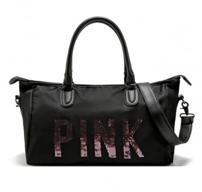 pink brand travel bag